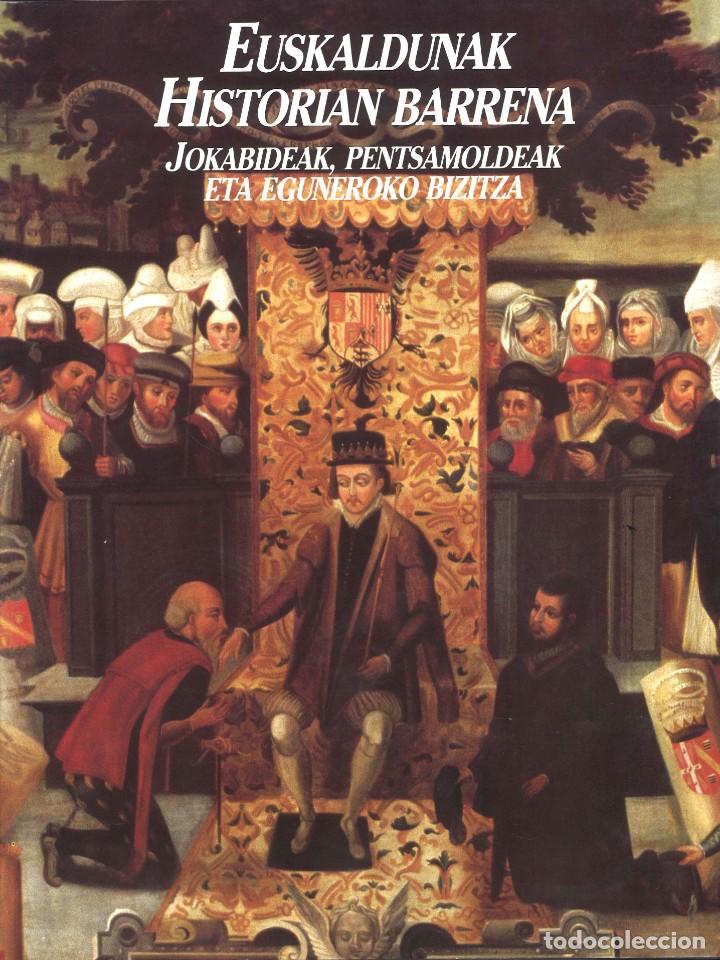 Libros de segunda mano: Euskaldunak historian barrena. En euskera - Foto 1