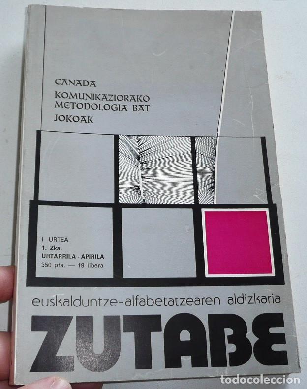 Libros de segunda mano: Zutabe 1. Zka. Euskalduntze-alfabetetzearen aldizkaria (HABE, 1983)
