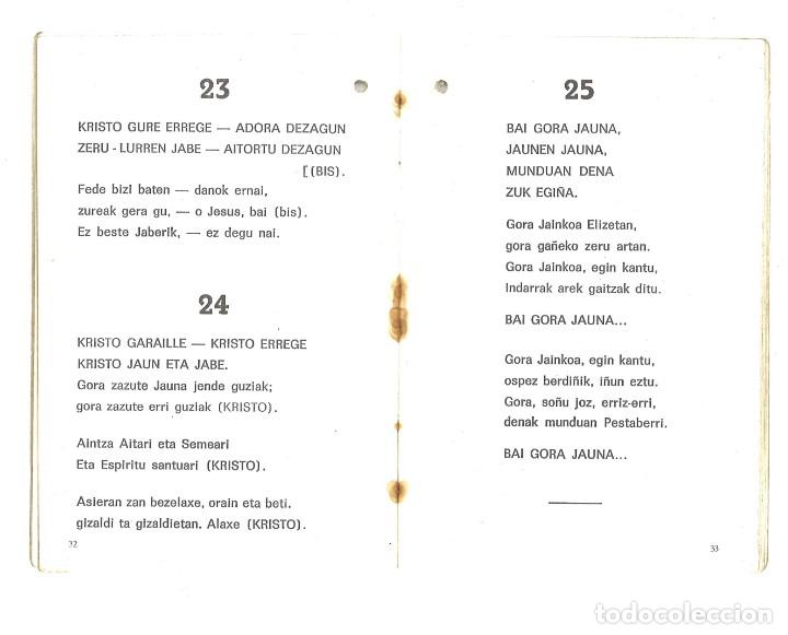 Libros de segunda mano: Eleiz-kanta xorta. En euskera - Foto 2