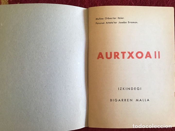 Libros de segunda mano: Aurtxoa II. 1968. Aprende Euskera. - Foto 2