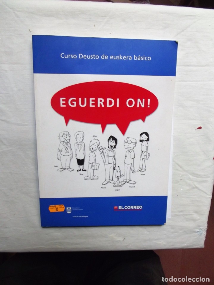 Libros de segunda mano: CURSO DEUSTO DE EUSKERA BASICO - Foto 1