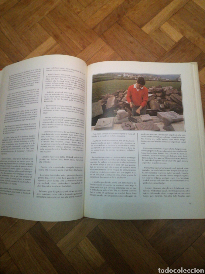 Libros de segunda mano: Artesan&iacute;a Vasca. Euskal Eskulangintza. AGG - Foto 4