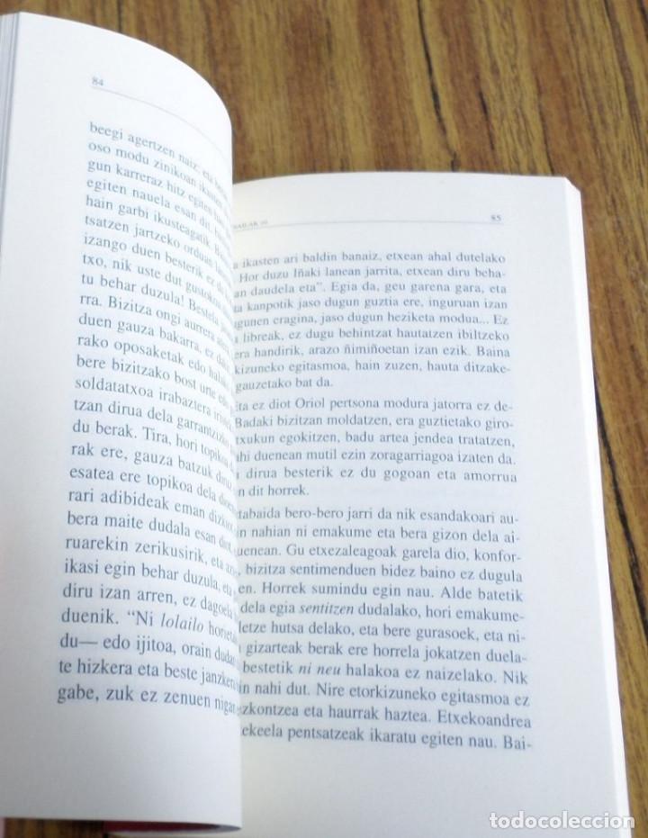 Libros de segunda mano: RAQUEL - Isabel Clara Sim&oacute; - Elkarlanean 2001 - Idioma euskera - Foto 7
