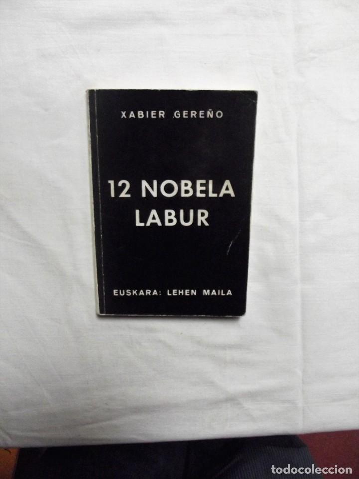 Libros de segunda mano: 12 NOVELA LABUR / XABIER GERE&Ntilde;O EUSKERA LEHEN MAILA - Foto 1