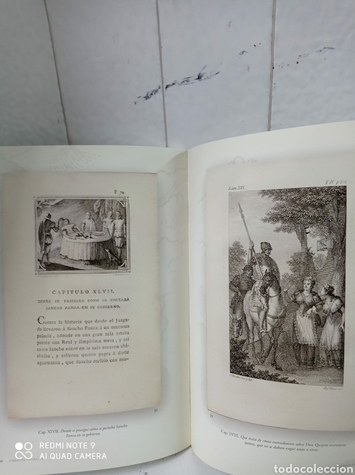 Libros de segunda mano: Libros ilustrados del quijote. XVII - XIX - Foto 4