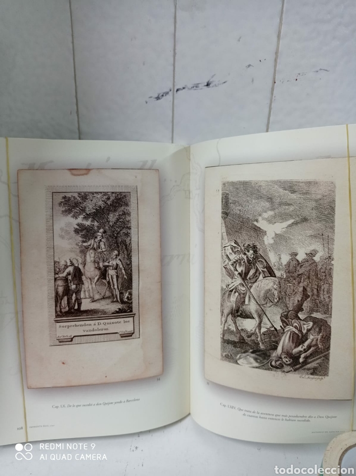 Libros de segunda mano: Libros ilustrados del quijote. XVII - XIX - Foto 7