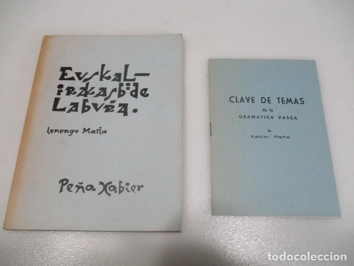 Libros de segunda mano: PE&Ntilde;A XAVIER Euskal-Irakasbide labura (Euskera) W8659 - Foto 2