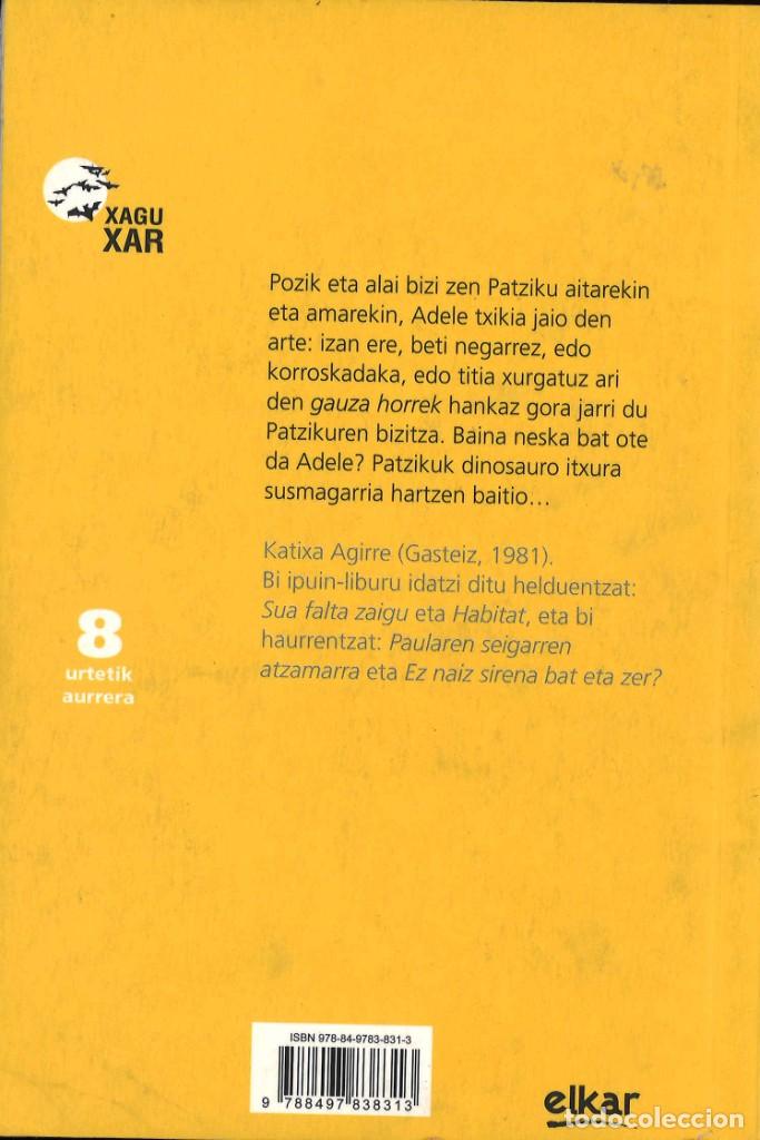 Libros de segunda mano: Patzikuren problemak. Katixa Agirre. 2010. En euskera - Foto 2