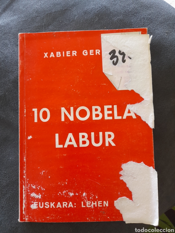 Libros de segunda mano: 10 nobela labur. Xabier Gere&ntilde;o. Euskera - Foto 1