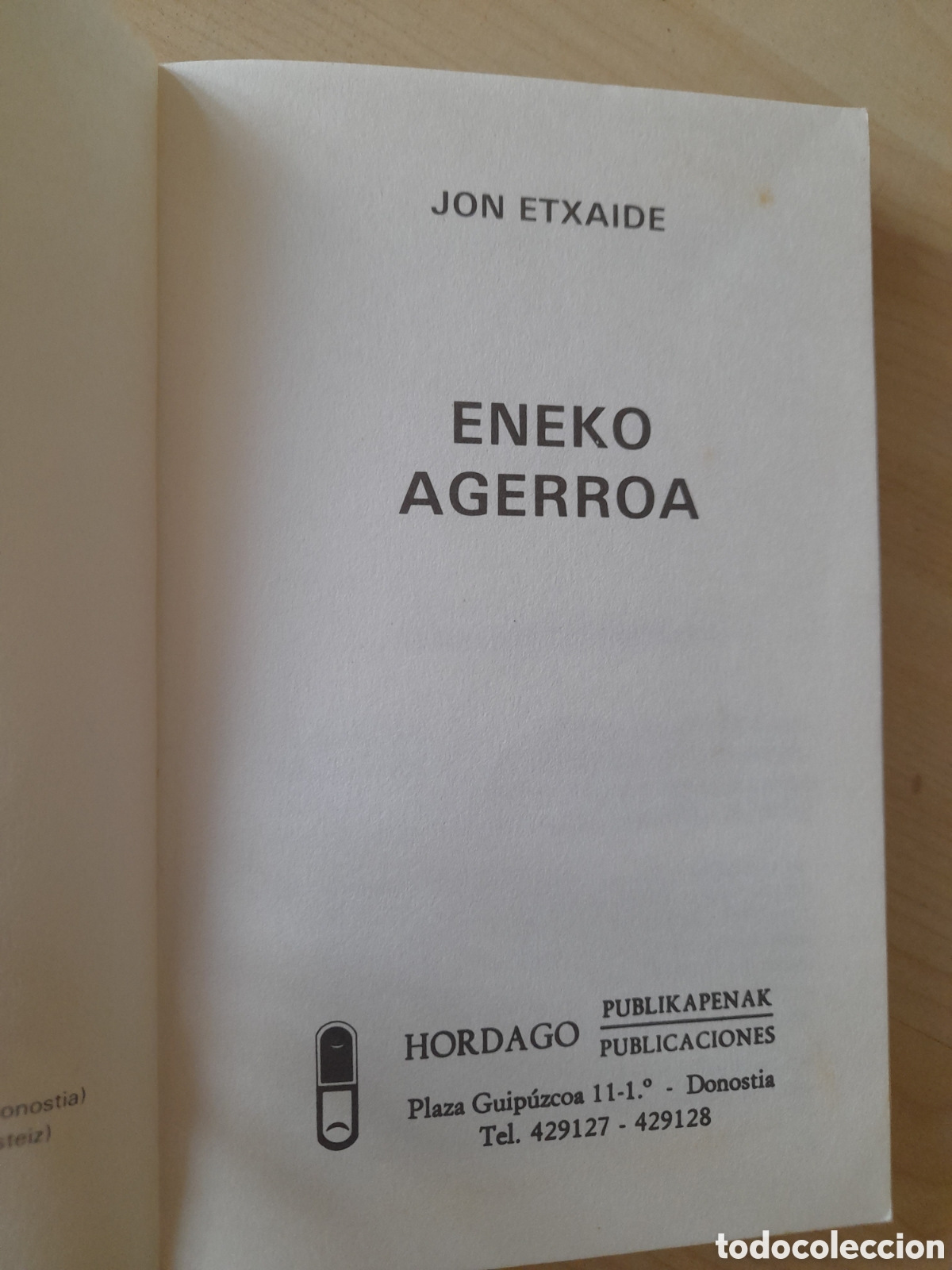 Libros de segunda mano: Eneko agerroa. Jon Etxaide - Foto 3