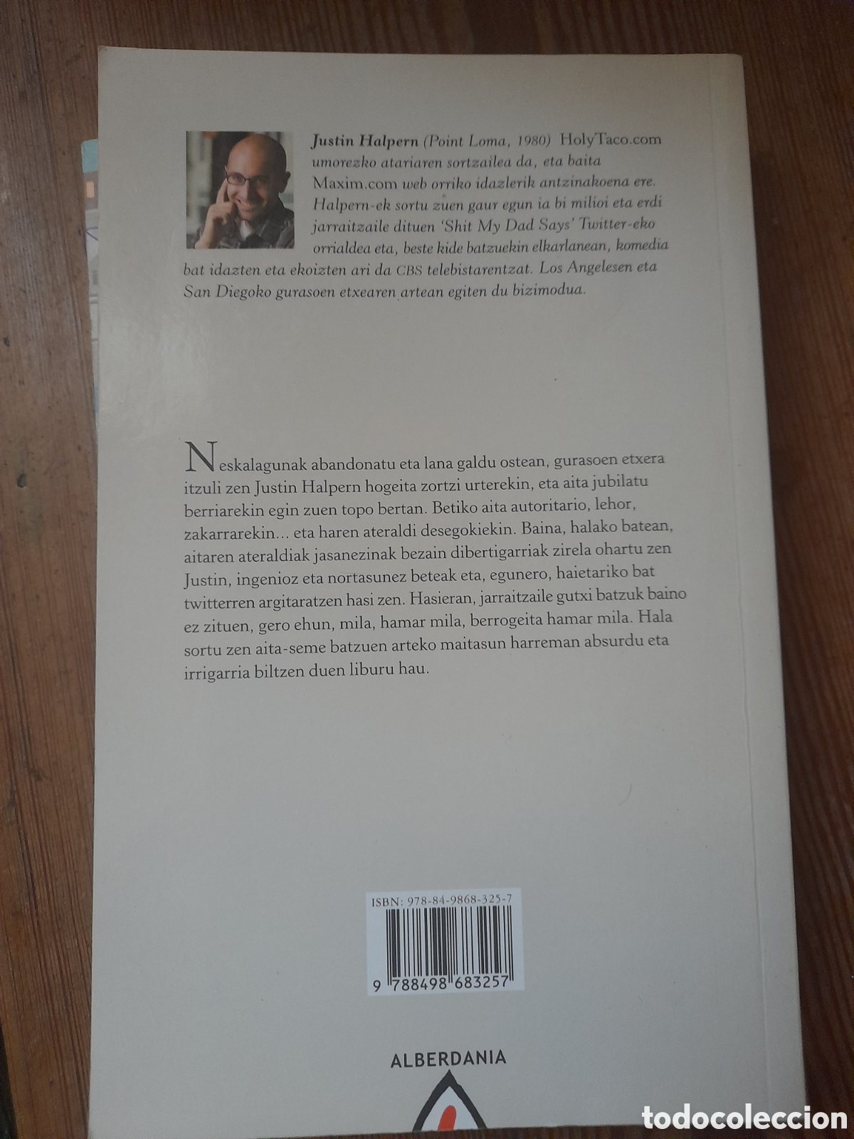 Libros de segunda mano: Aitaren pitokeriak. Justin Halpern. Euskera - Foto 2