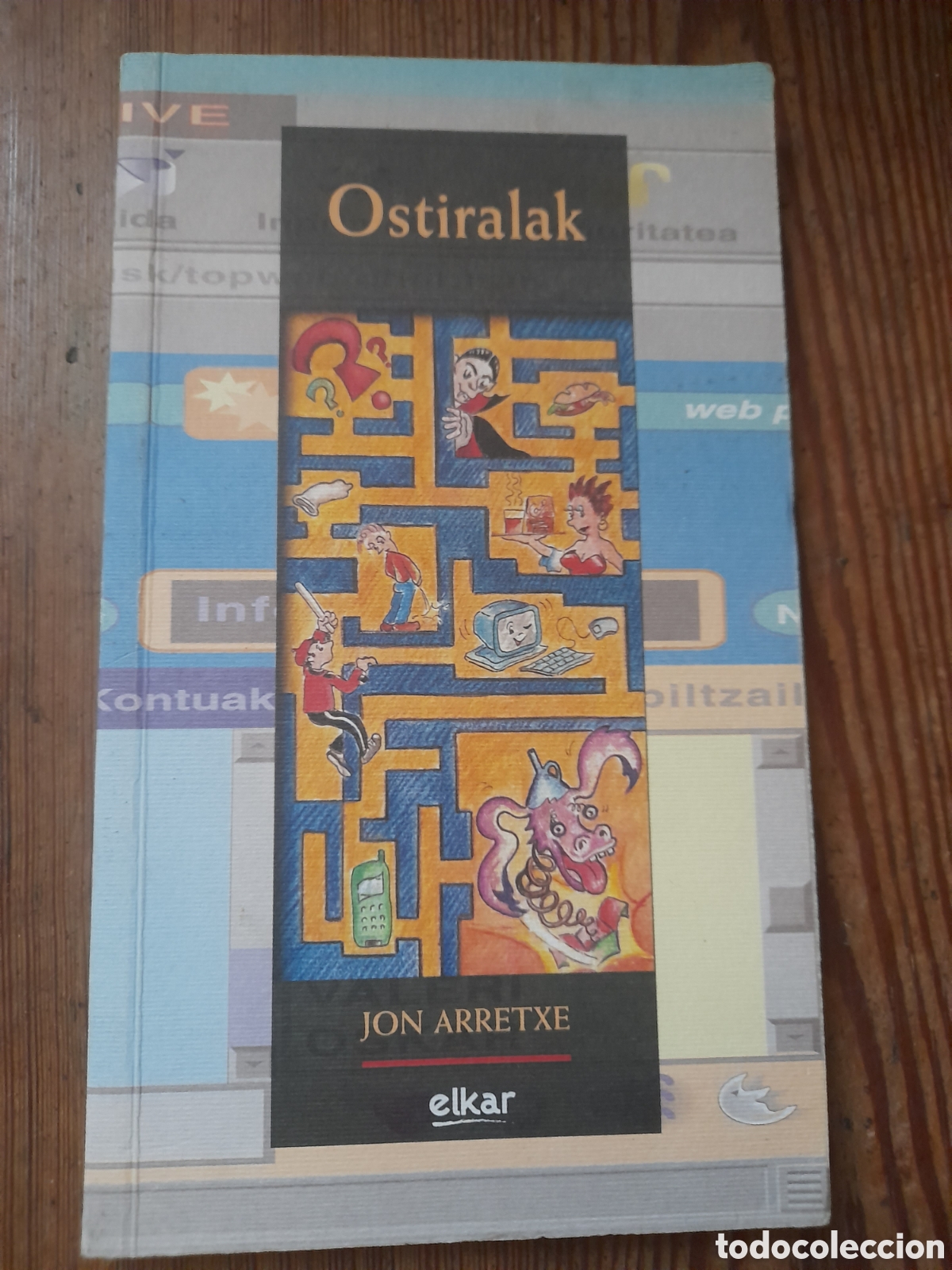 Libros de segunda mano: Ostiralak. Jon Arretxe. Euskera - Foto 1