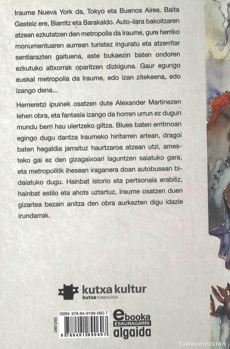 Libros de segunda mano: Iraumen. Alexander Martinez Iturria. 2019. En euskera - Foto 2
