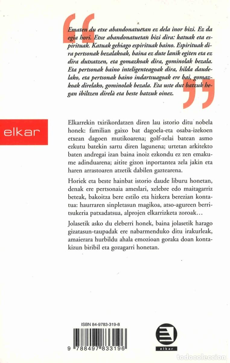 Libros de segunda mano: Unai Elorriaga. Vredaman. 2005. En euskera - Foto 2