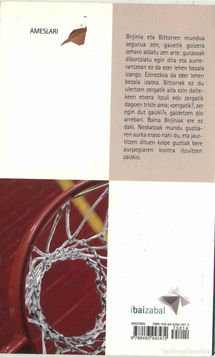 Libros de segunda mano: Hiru puntuko marran. Pasqual Alapont. 2009. En euskera - Foto 2