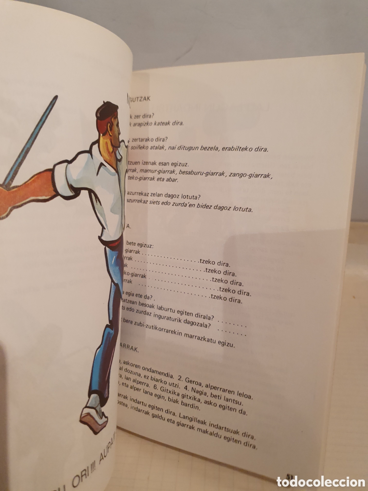 Libros de segunda mano: GIZA SOI&Ntilde;A. 1970. LIBRO PARA APRENDER EUSKERA. - Foto 5