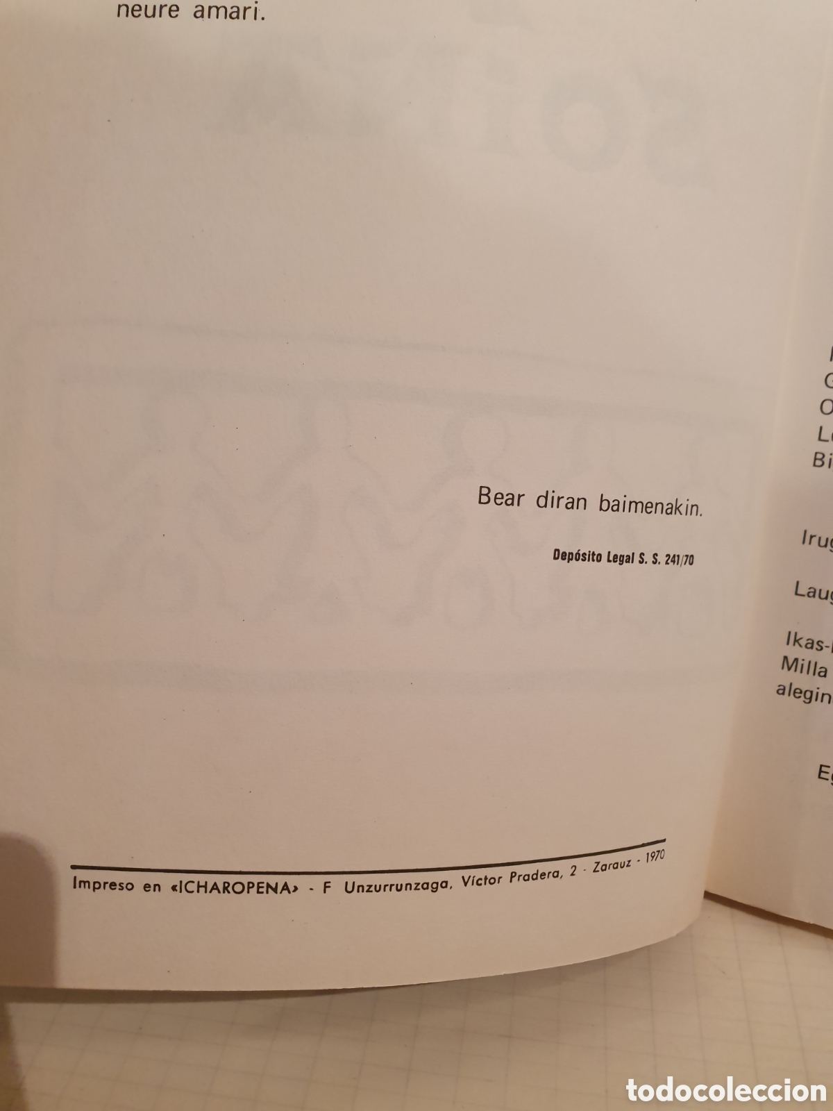 Libros de segunda mano: GIZA SOI&Ntilde;A. 1970. LIBRO PARA APRENDER EUSKERA. - Foto 8