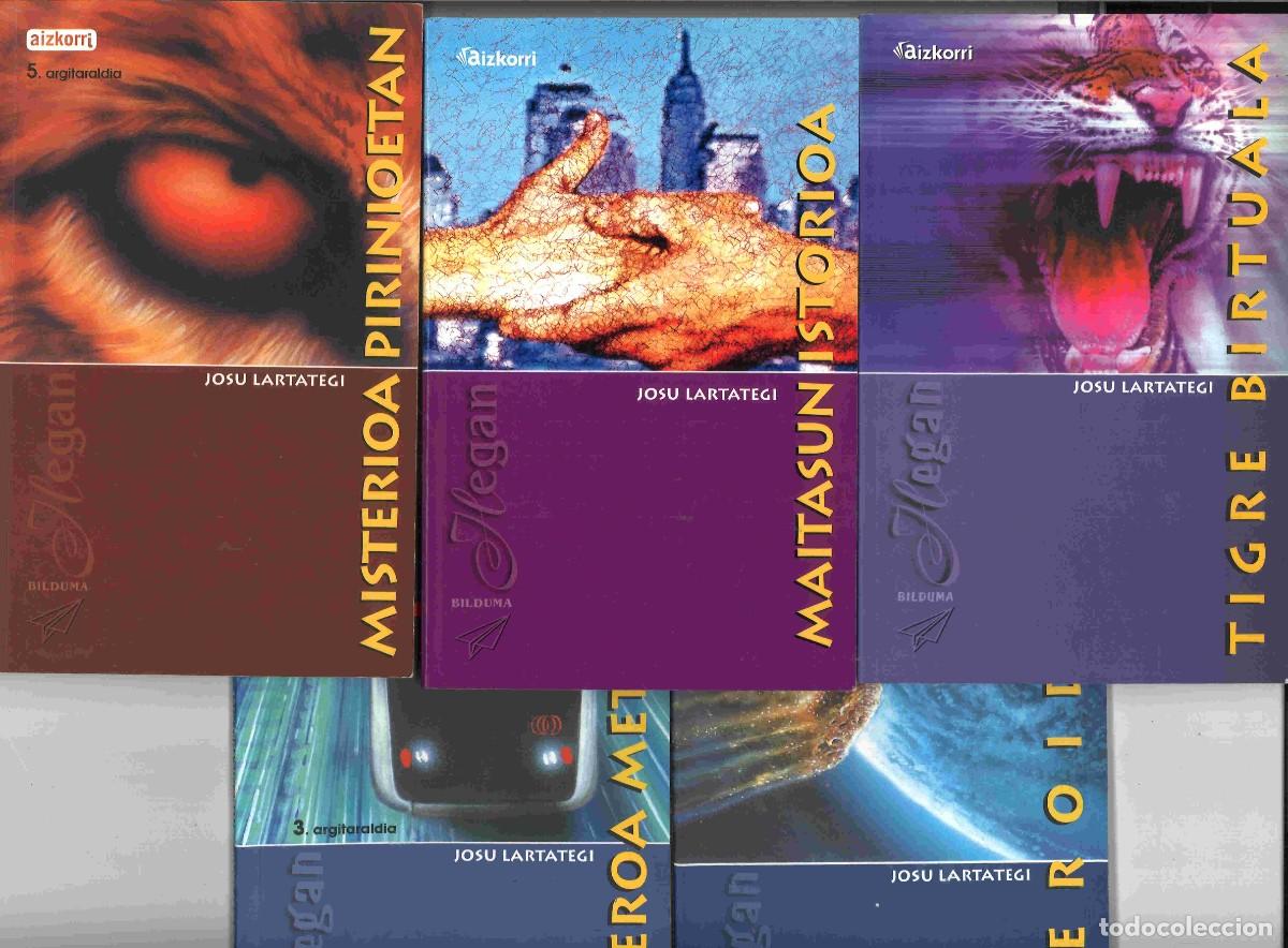 Libros de segunda mano: Josu Lartategi. 5 libros en euskera - Foto 1