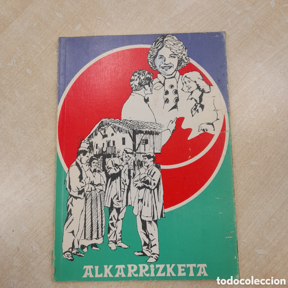 Libros de segunda mano: Alkarrizketa. Manual de conversaci&oacute;n en Euskera - Foto 1