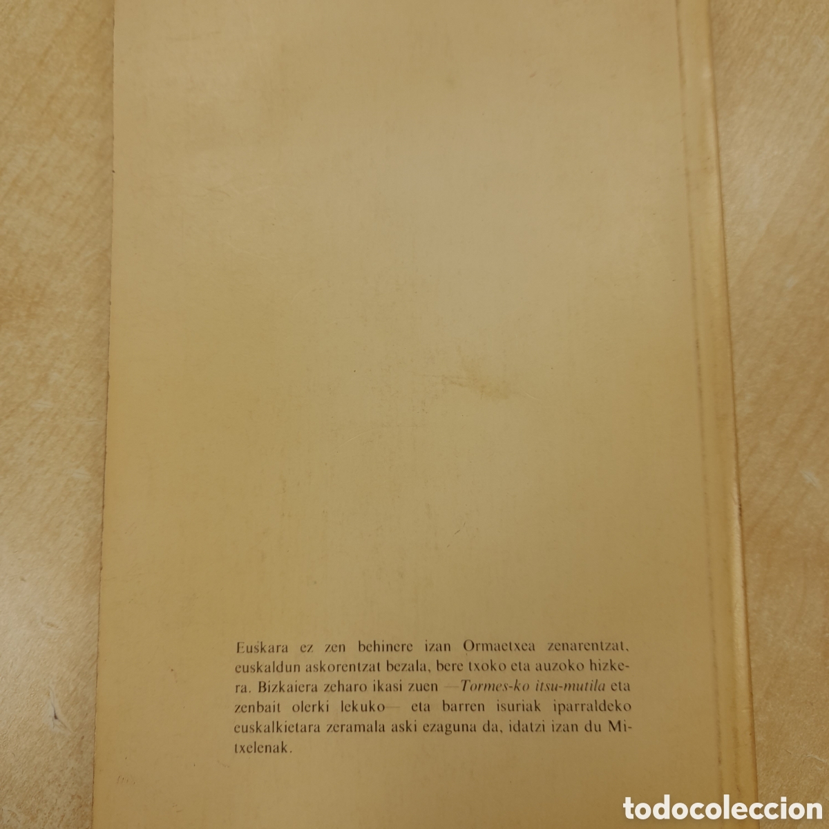 Libros de segunda mano: Tormesko itsu mutila. El lazarillo de Tormes - Foto 2