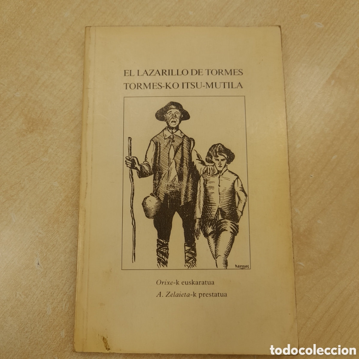 Libros de segunda mano: Tormesko itsu mutila. El lazarillo de Tormes - Foto 1