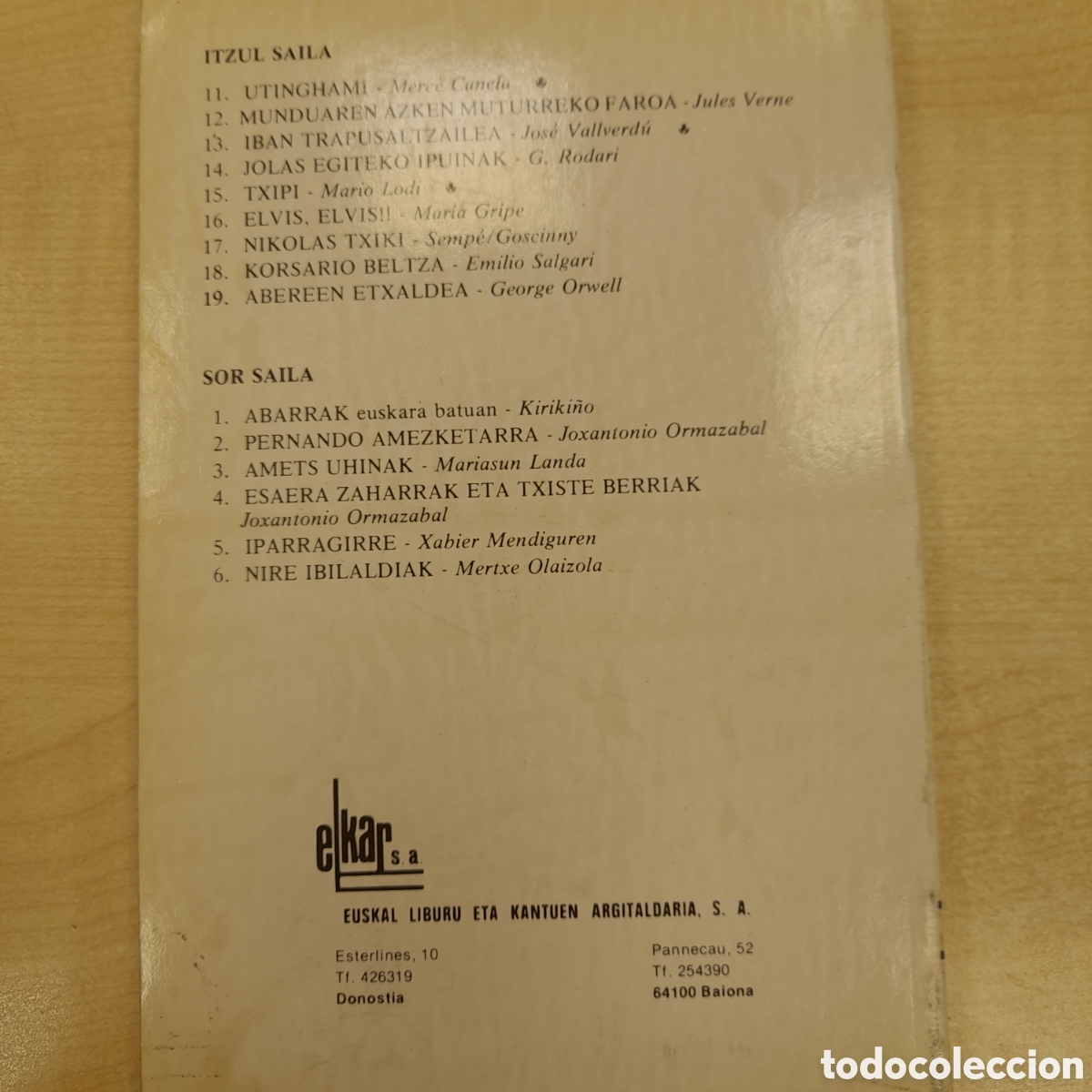 Libros de segunda mano: Pernando amezketarra. J. Ormazabal - Foto 2