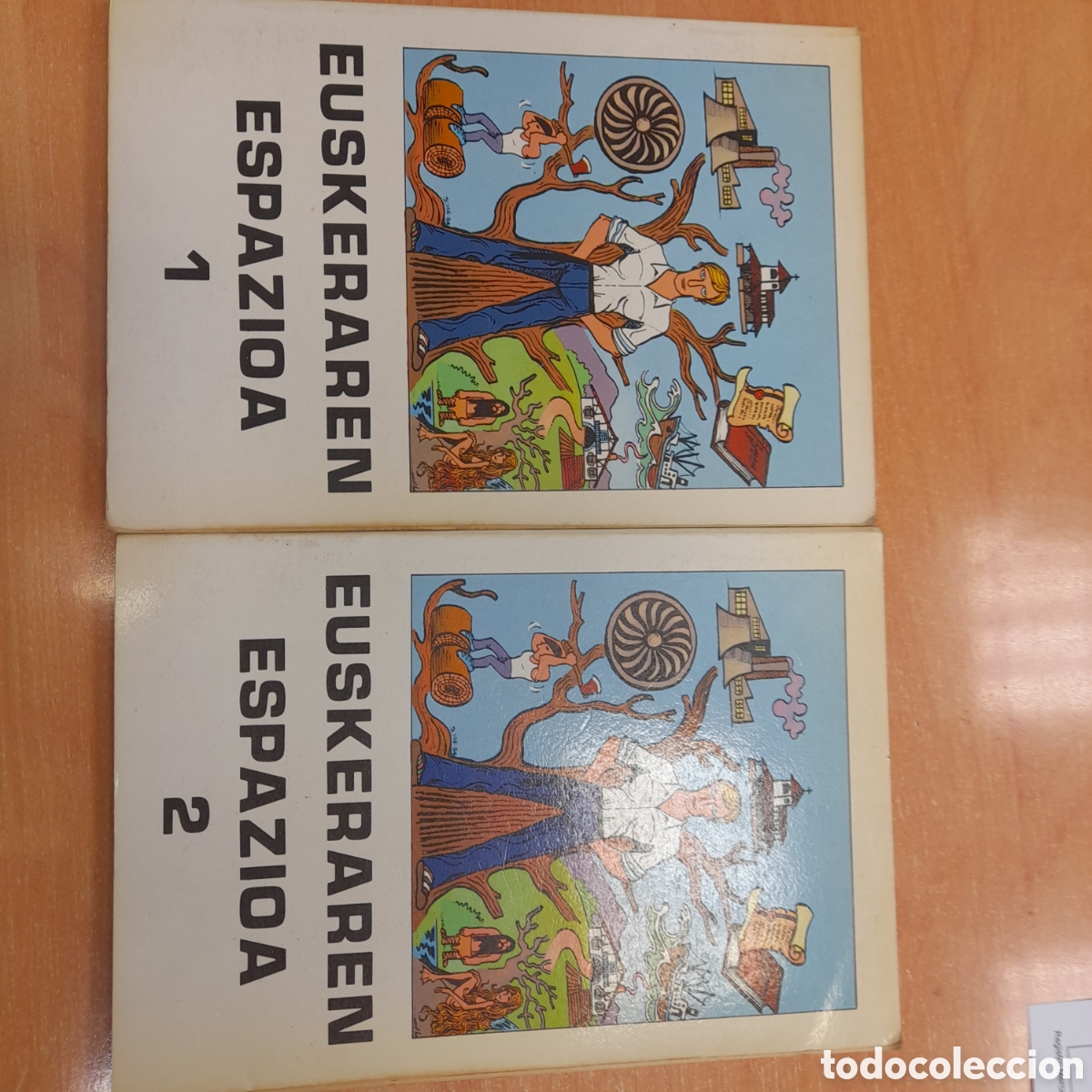 Libros de segunda mano: Euskeraren espazioa. 1 y 2 - Foto 1