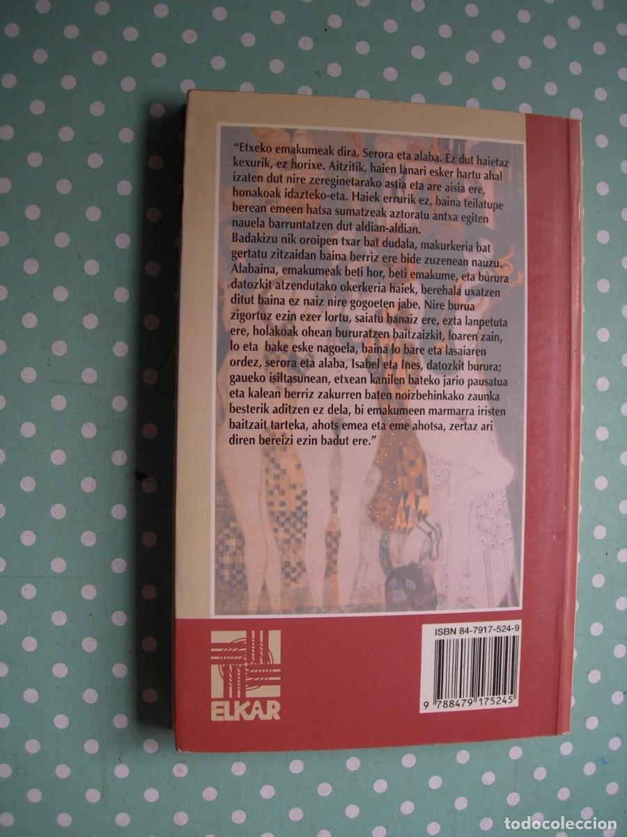 Libros de segunda mano: BEKATUAREN ITZALA / XABIER MENDIGUREN / NOVELA / EUSKERA - Foto 2
