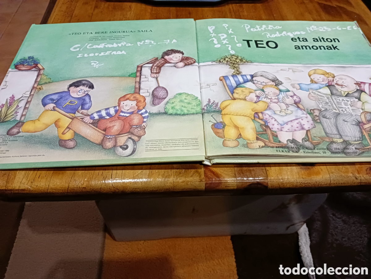 Libros de segunda mano: Teo . Eta aiton amonak - Foto 4