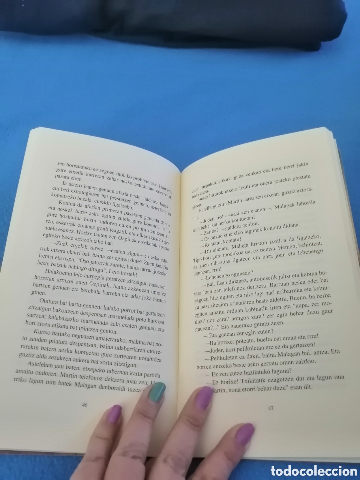 Libros de segunda mano: Libro en euskera Ostegunak de Jon Arretxe - Foto 3