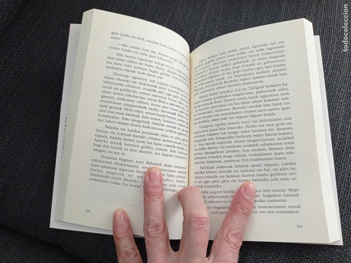 Libros de segunda mano: Libro Aiako. Edu Zabala. Hiria 2008. - Foto 9