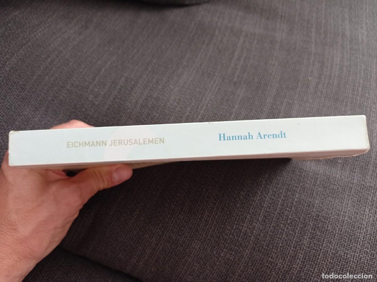 Libros de segunda mano: Libro Eichmann Jerusalemen. Hannah Arendt. Klasikoak 2008. - Foto 6