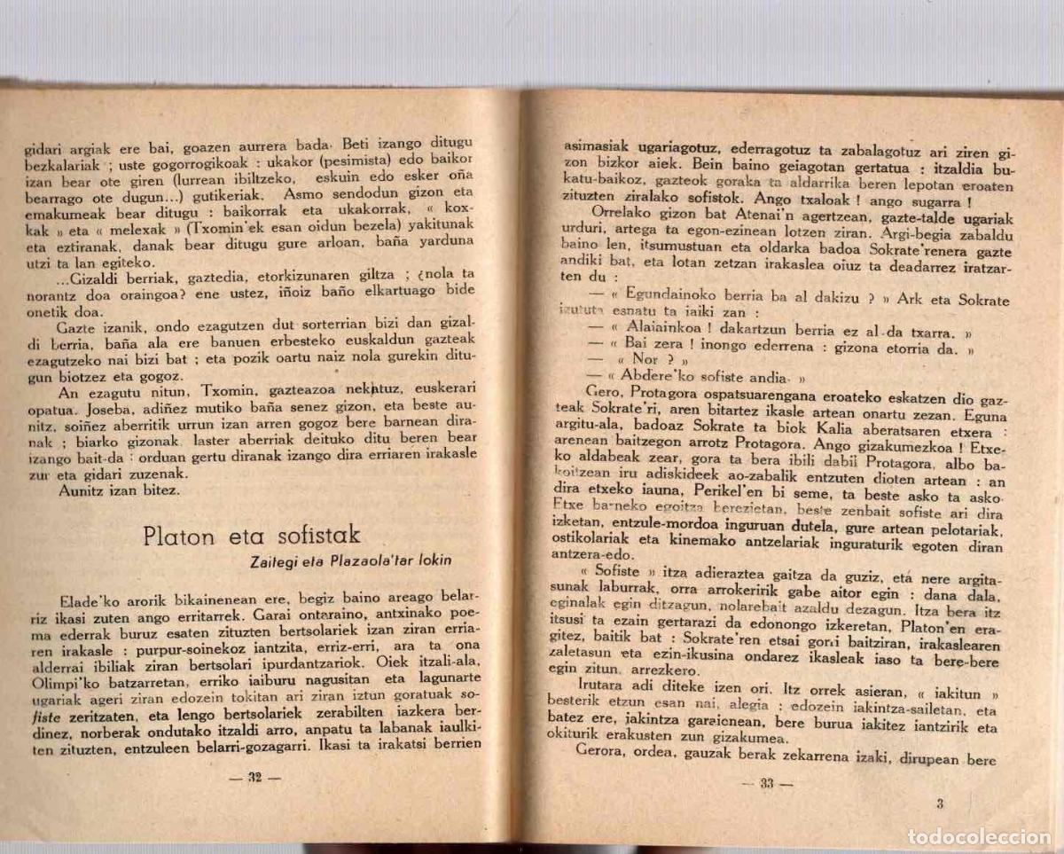 Libros de segunda mano: REVISTA EUZKO-GOGOA. MARZO ABRIL 1956. EN EUSKERA - Foto 2