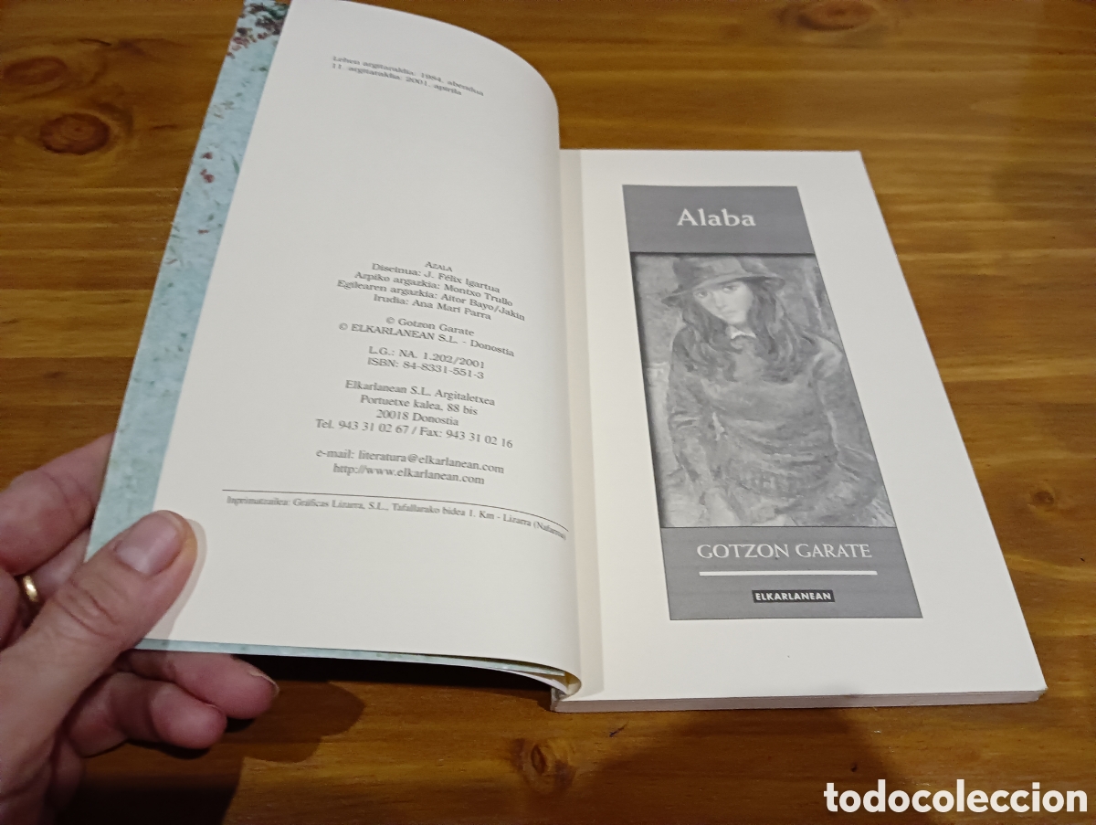 Libros de segunda mano: Alaba . Gotzon Garate - Foto 2