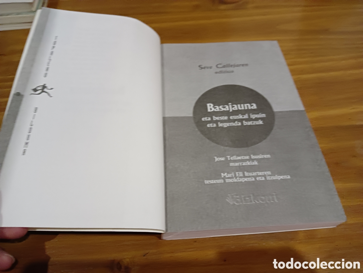 Libros de segunda mano: Basajauna. Seve Calleja - Foto 2