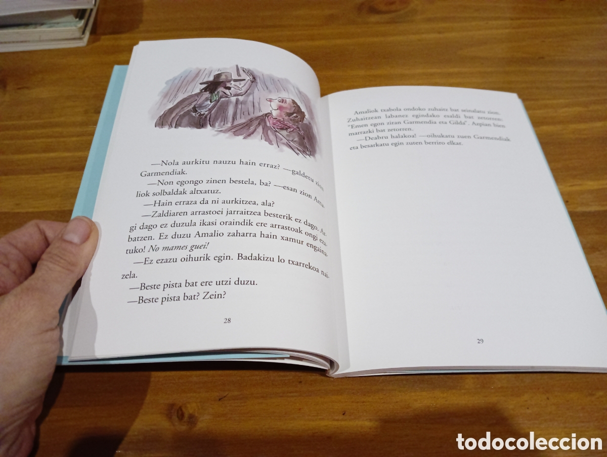 Libros de segunda mano: Garmendia. Eta Zaldun Beltza - Foto 3