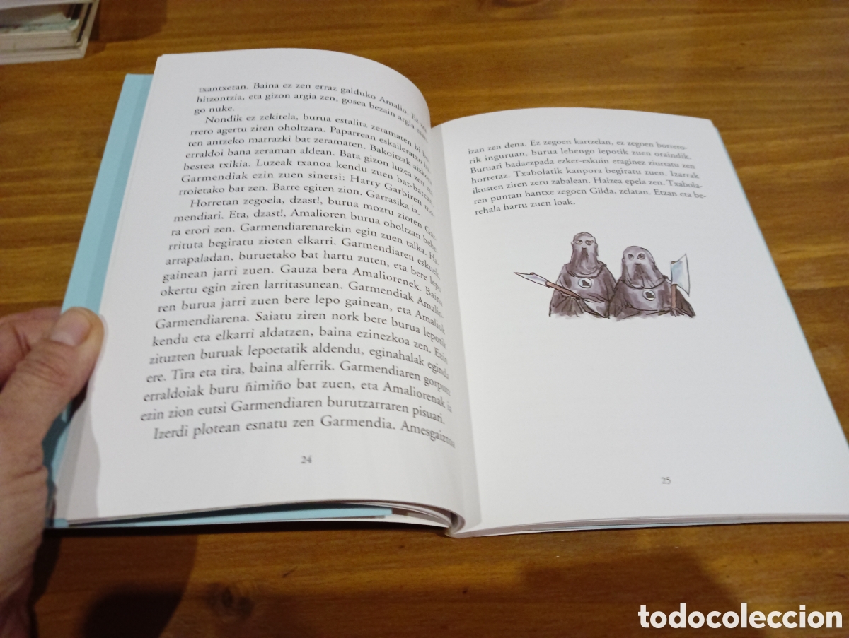 Libros de segunda mano: Garmendia. Eta Zaldun Beltza - Foto 4