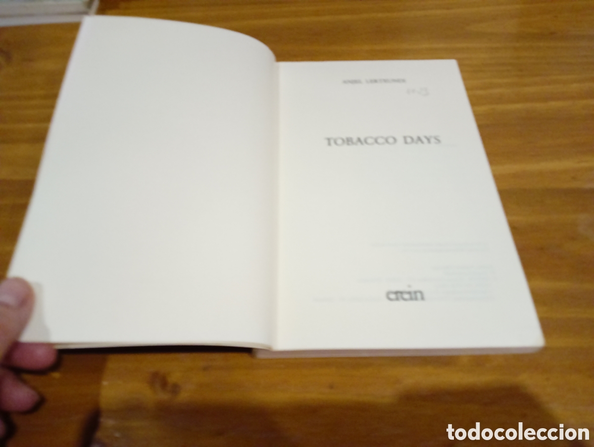 Libros de segunda mano: Anjel Lertxundi. Tobacco Days - Foto 2
