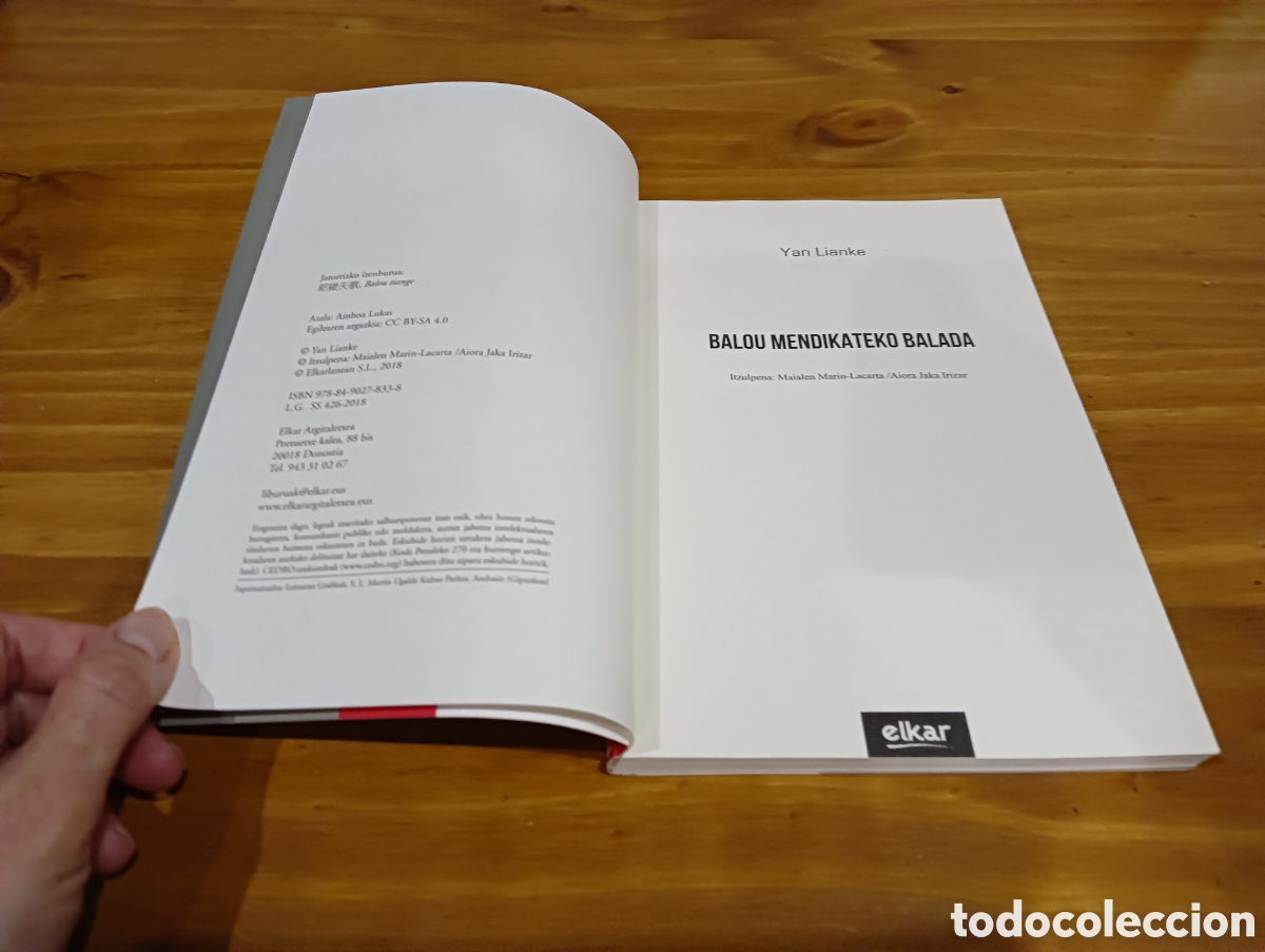 Libros de segunda mano: Balou Mendikateko Balada - Foto 3