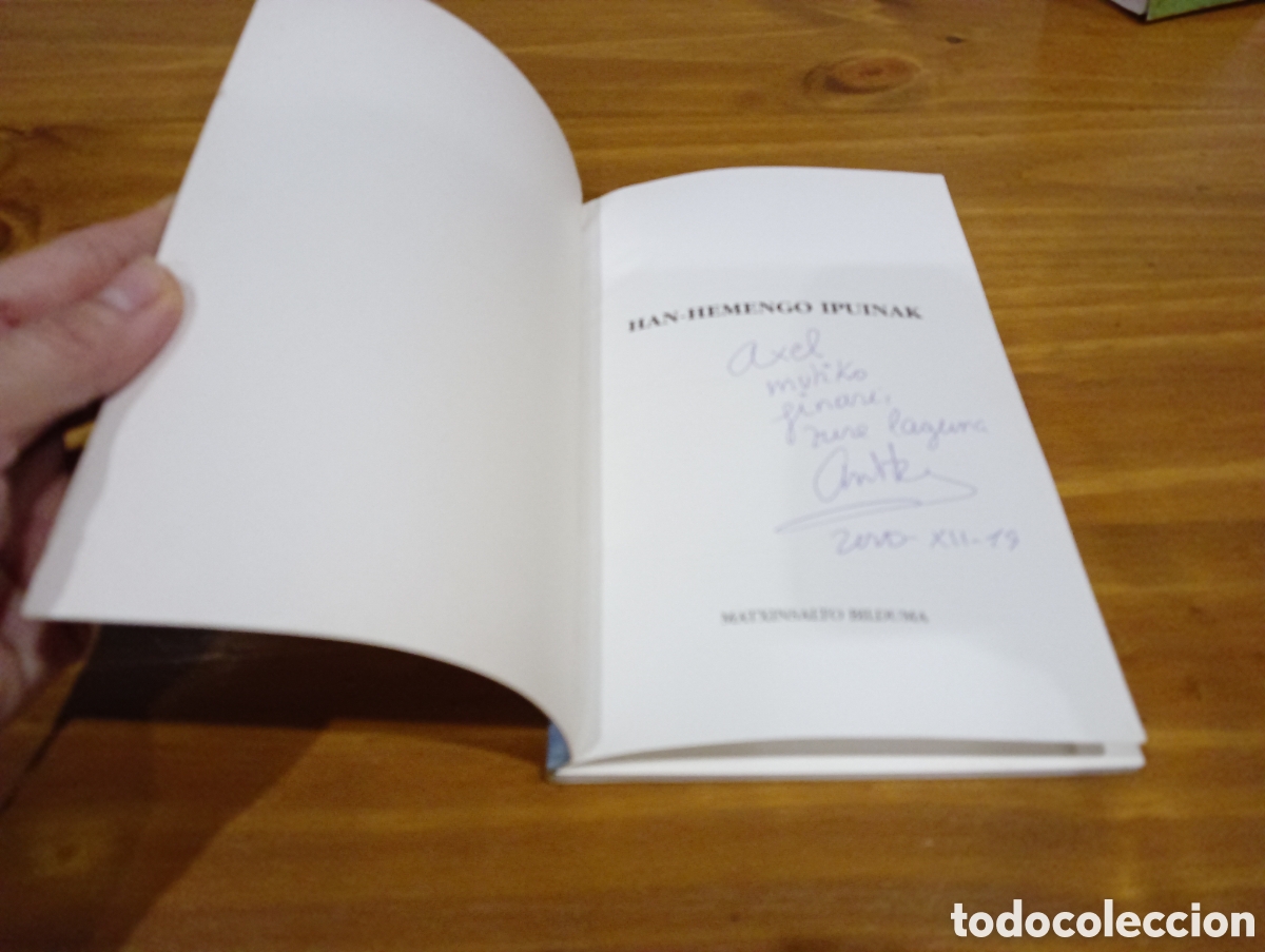 Libros de segunda mano: Matximsalto .Han- Hemengo ipuinak - Foto 2