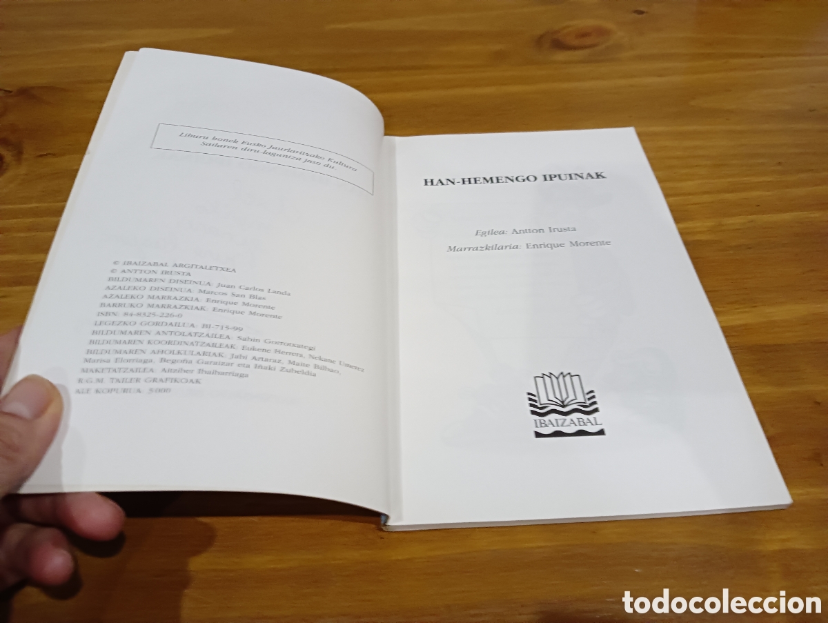 Libros de segunda mano: Matximsalto .Han- Hemengo ipuinak - Foto 3