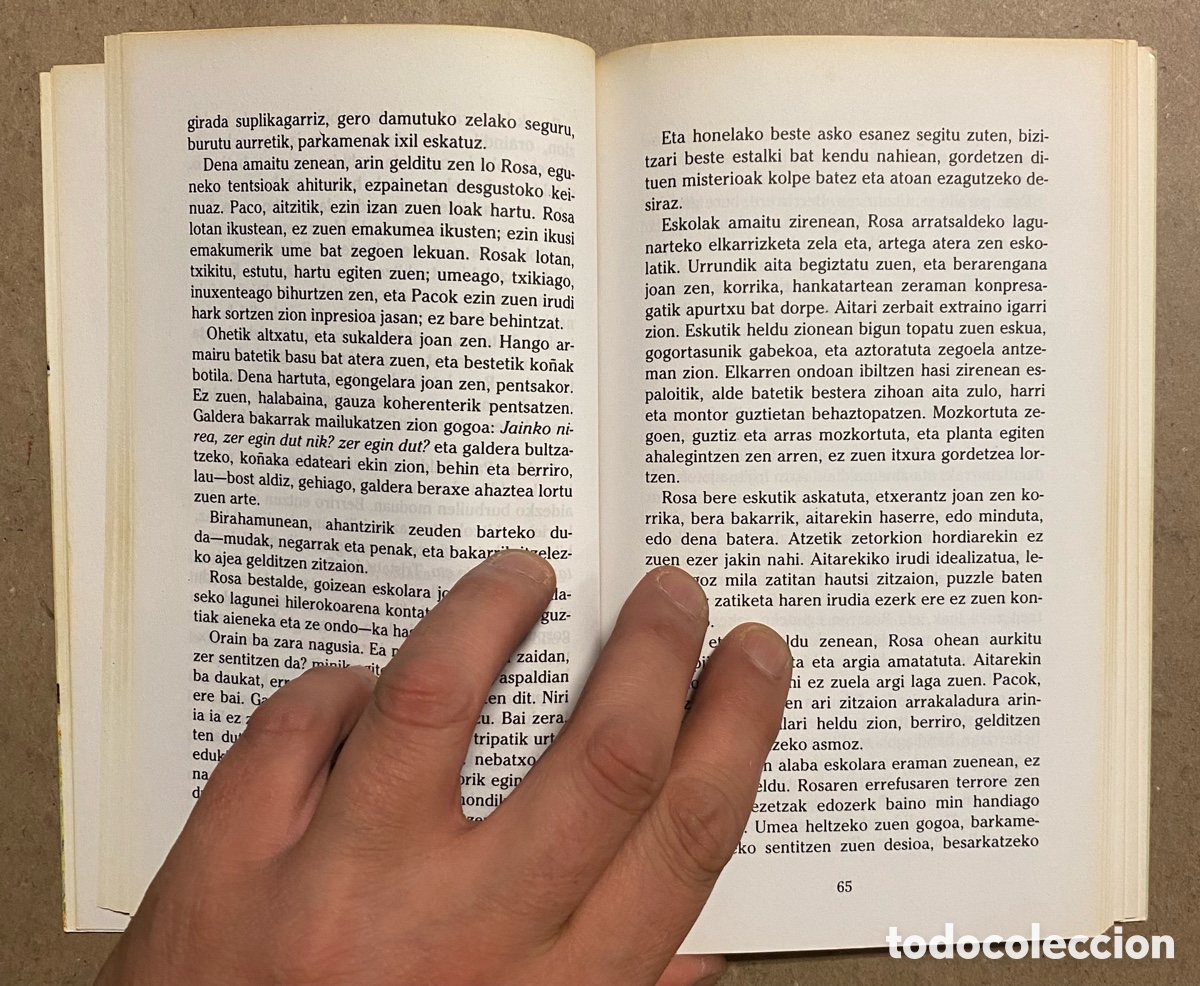 Libros de segunda mano: BAI&hellip; BAINA EZ. LAURA MINTEGI. SUSA 1988. EUSKARAZ. - Foto 3