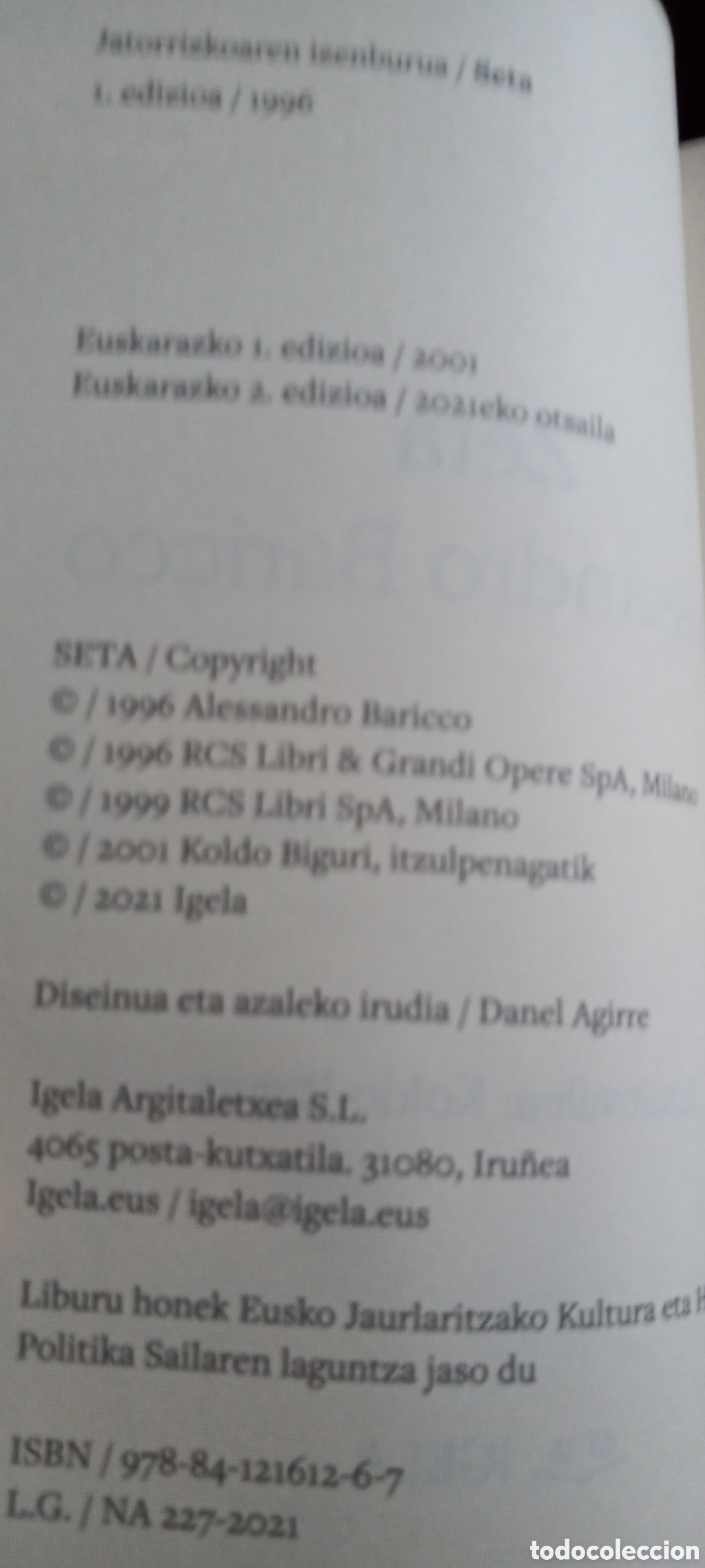 Libros de segunda mano: LIBRO LIBURUA ZETA. Euskera - Foto 2