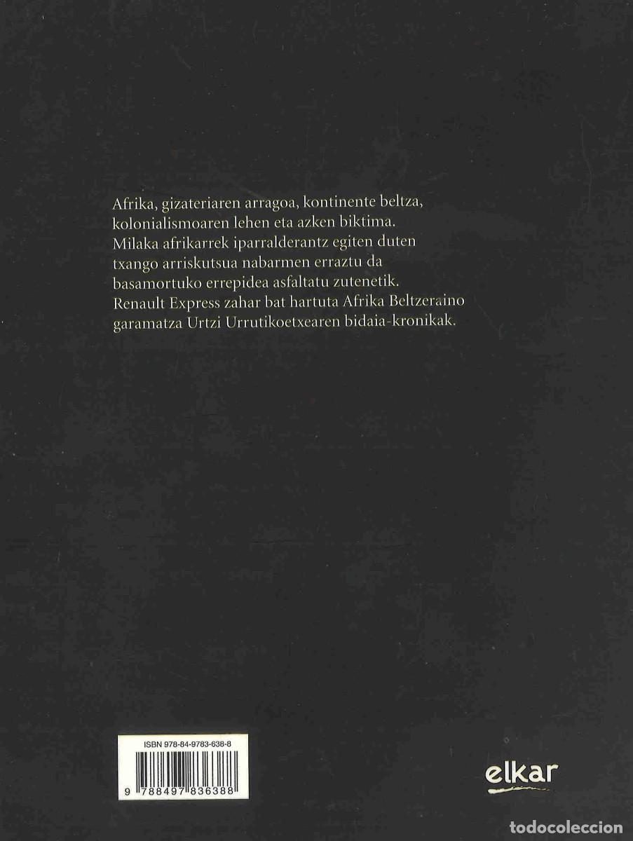 Libros de segunda mano: Afrika express. Urtzi Urrutikoetxea. 2008. En euskera - Foto 2