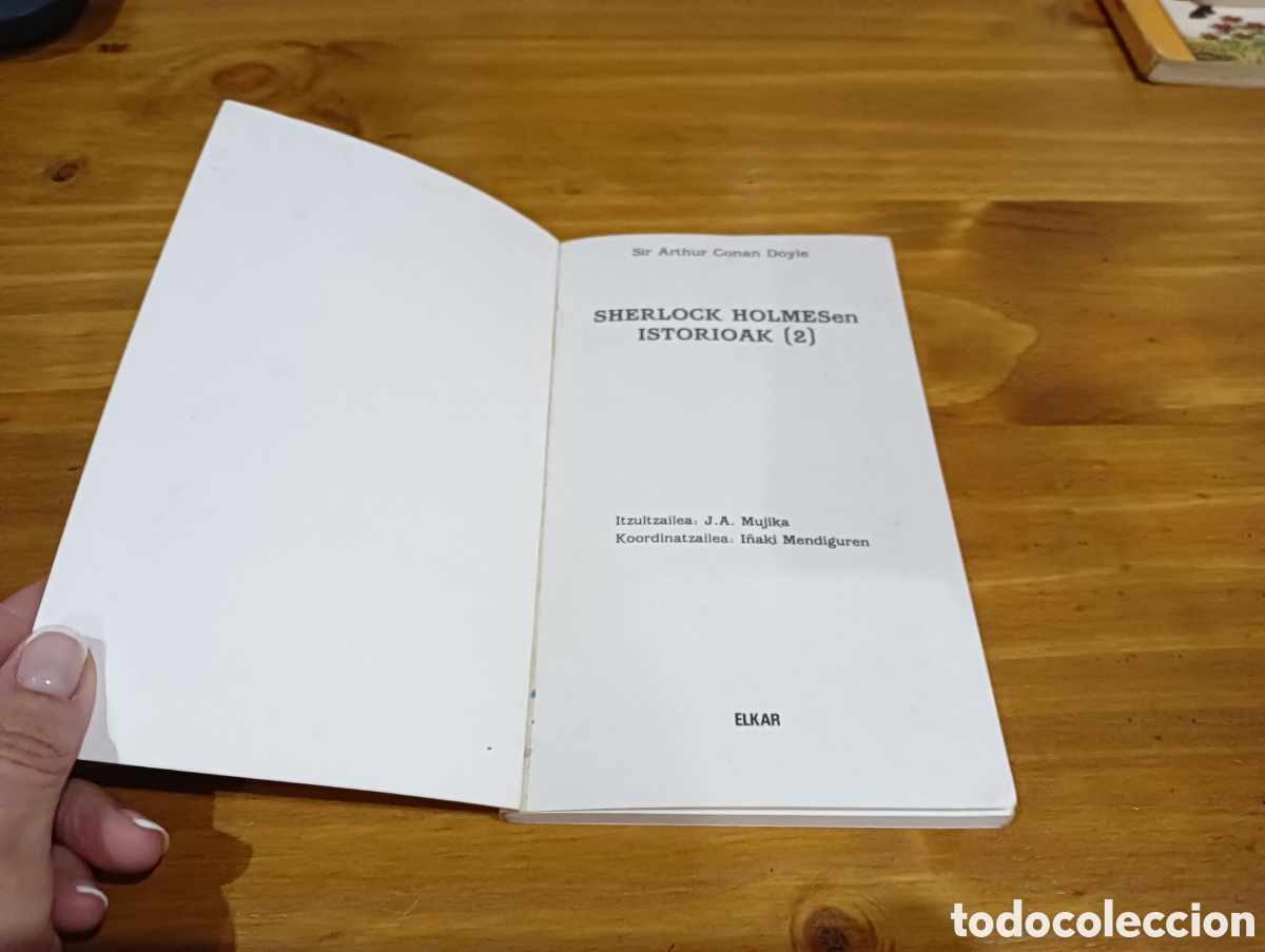 Libros de segunda mano: Sherlock Holmes en istotioak 2 - Foto 2