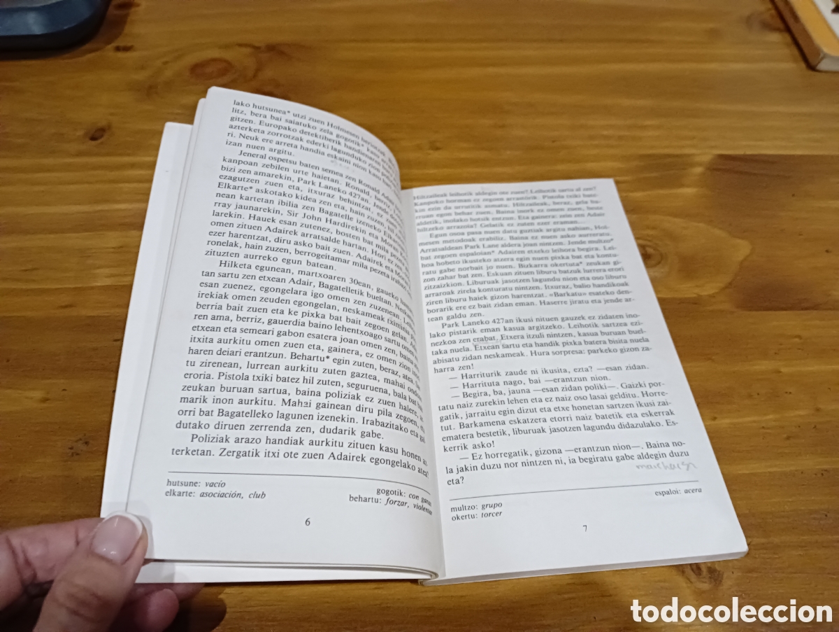 Libros de segunda mano: Sherlock Holmes en istotioak 2 - Foto 4