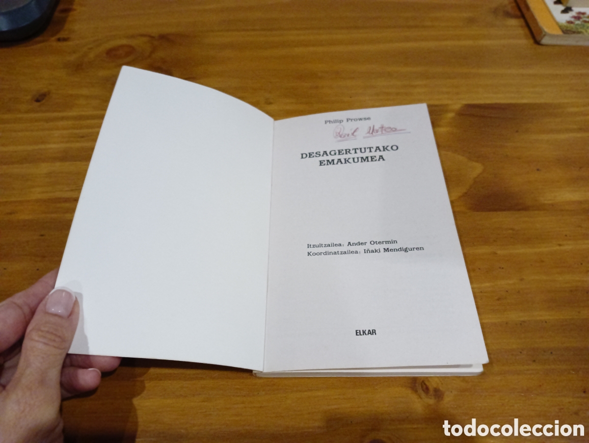 Libros de segunda mano: Desagertutako Emakumea . Philip Prowse - Foto 2