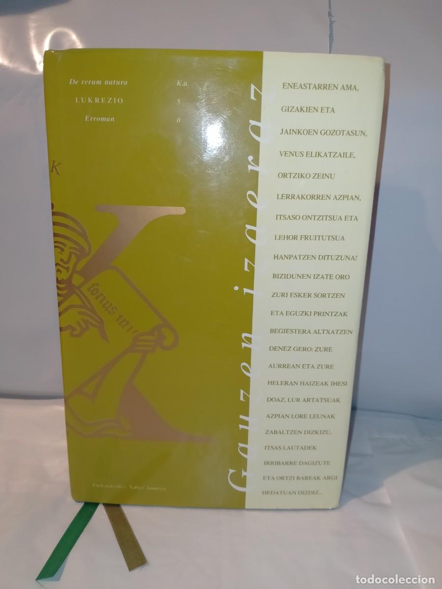 Libros de segunda mano: LUKREZIO. GAUZEN IZAERAZ .KLASIKOAK - Foto 1