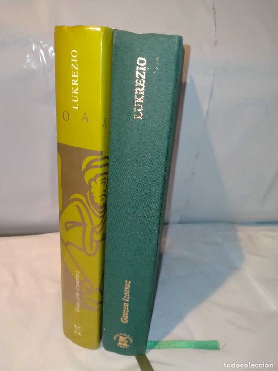 Libros de segunda mano: LUKREZIO. GAUZEN IZAERAZ .KLASIKOAK - Foto 4
