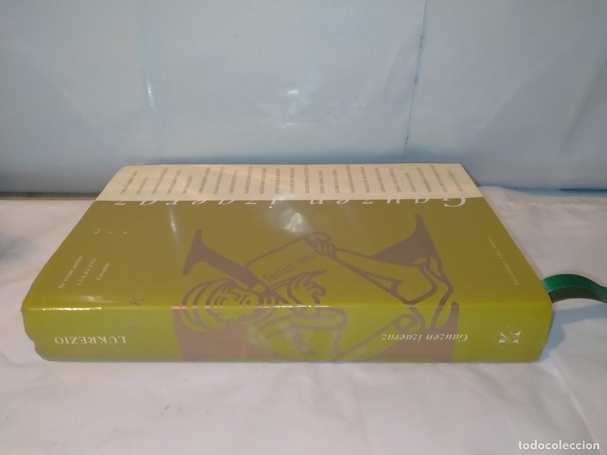 Libros de segunda mano: LUKREZIO. GAUZEN IZAERAZ .KLASIKOAK - Foto 5